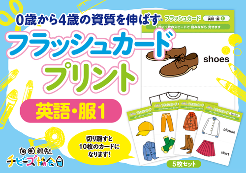 チビーズフラッシュカード（英語）